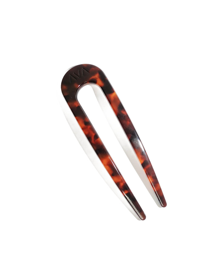 FRENCH HAIR PIN | Tortoise